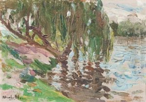 Yarra Reflections by Josephine Mary Muntz Adams