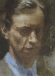 Portrait Of Young Drysdale (russell Drysdale) by Josephine Mary Muntz Adams
