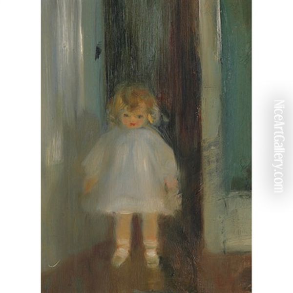 Alan Wood At Foxbar (study) - view 1