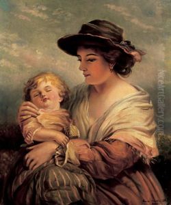 Mother And Child by Laura Adeline Muntz-Lyall