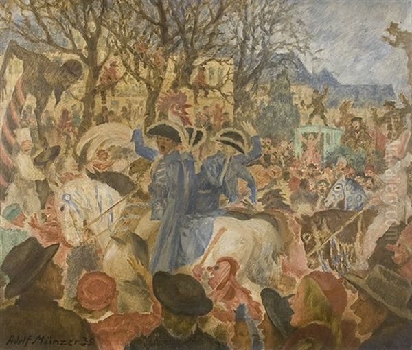 Rosenmontag In Der Altstadt - view 1