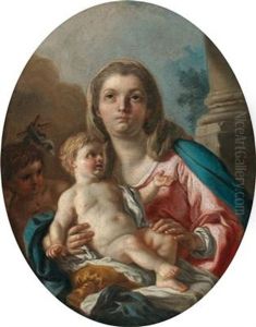 Madonna And Child With The Infant Saint John The Baptist Madonna And Child With The Infant Saint John The Baptist