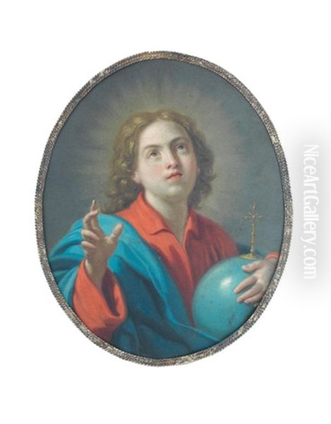 Christ As Salvator Mundi - view 1