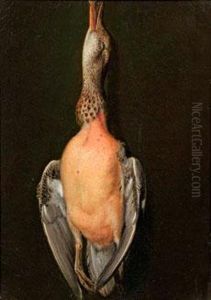 Paar Stilllebenmit Erlegten Wildvogeln by Jacobus Biltius