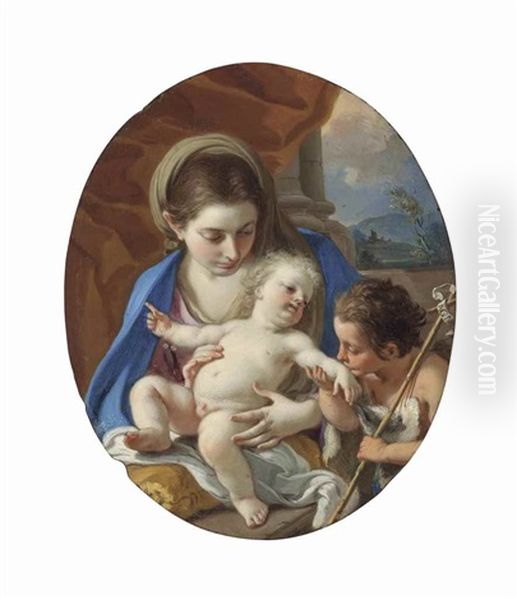 The Madonna And Child With The Young Saint John The Baptist - view 1