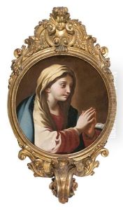 Virgen Anunciada by Francesco de Mura