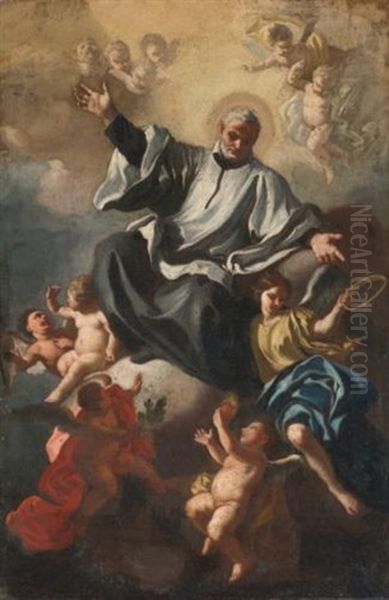 San Filippo Neri In Glory - view 1
