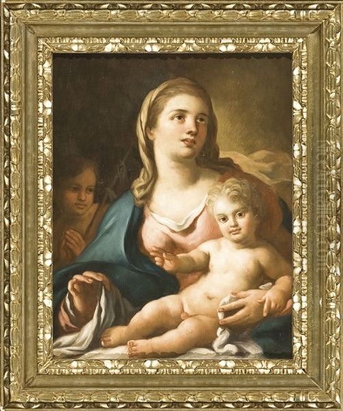 La Vergine Col Bambino E San Giovannino - view 1