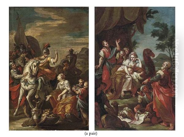 David And Abigail (+ Rachel Hiding The Idols From Laban; 2 Works) - view 1