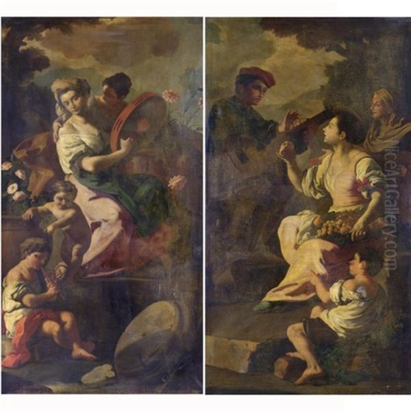 Tarantella (+ Scena Con Suonatore Di Liuto; Pair) - view 1