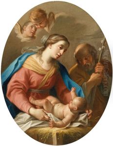Heilige Familie by Francesco de Mura