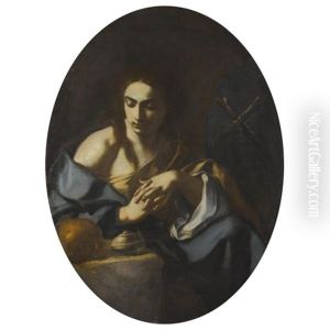 The Penitent Magdalen by Francesco de Mura