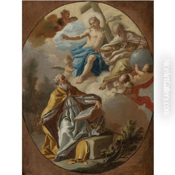 The Vision Of St. Augustine - view 1
