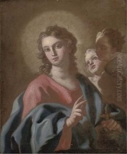 Salvator Mundi by Francesco de Mura