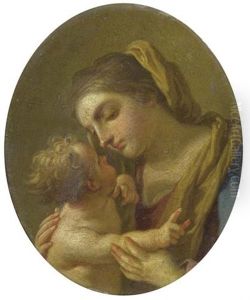 Maria Mit Kind by Francesco de Mura