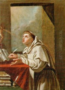 Santo Tomas De Aquino by Francesco de Mura