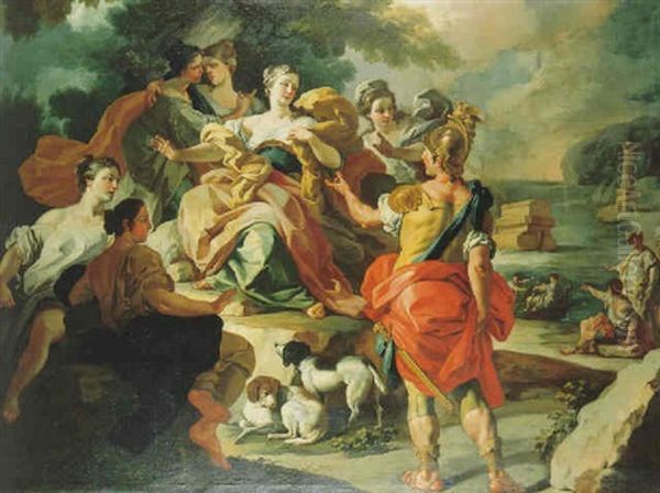 The Departure Of Aeneas - view 1