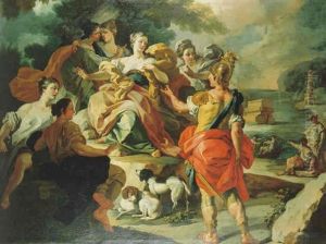 The Departure Of Aeneas