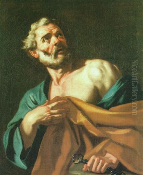 Brustbild Des Heiligen Petrus - view 1