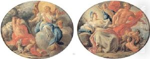 Diane Et Endymion by Francesco de Mura