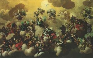 Saint Nicholas Of Bari Received In Paradise
