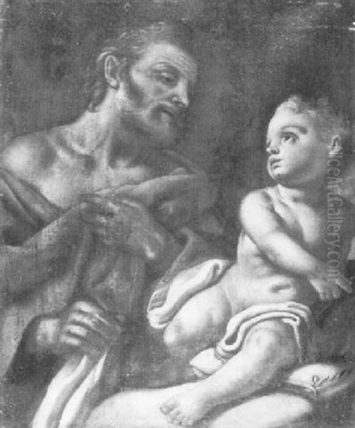St. Joseph And The Christ Child - view 1