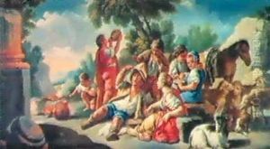 Pastorelli E Pastorelle A Colazione