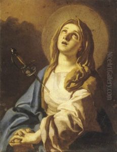 The Penitent Magdalen by Francesco de Mura