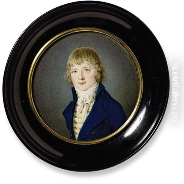 A Boy, In Blue Coat - view 1