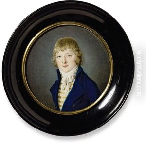 A Boy, In Blue Coat by Peter Balthasar von Muralt