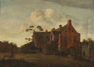 Landschaft Mit Backsteinhausern by Emanuel Murant