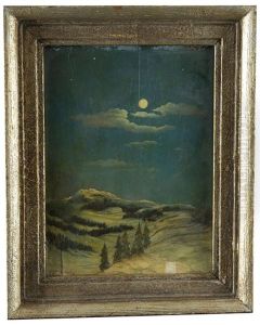 "winterlandschaft" by Vladimir Leodinovitch (Comte de) Muravioff