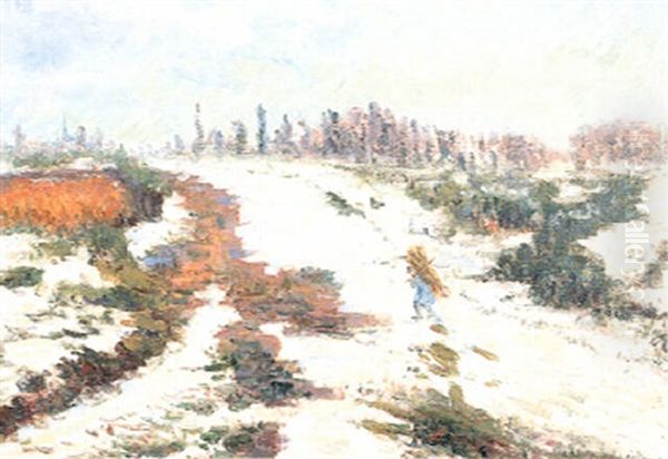 Environs D'auvers, Sous La Neige - view 1