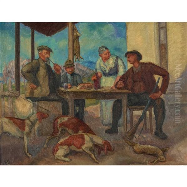 Die Jagdgesellschaft - view 1