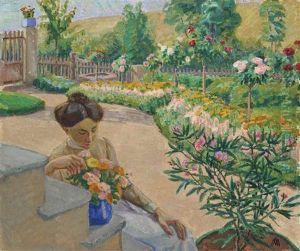 Jardin En Floraison by Albert Muret