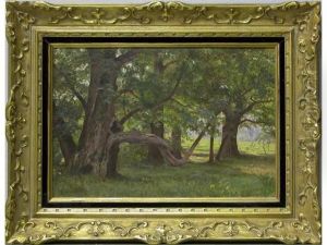 Sous-bois by Emile ( Jean Baptiste Philippe) Bin