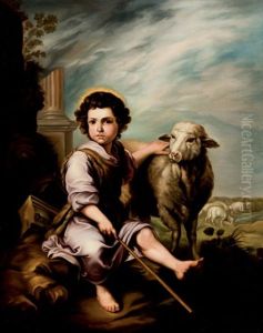 Divino Pastor by Bartolome Esteban Murillo