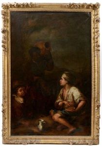 Trois Enfants by Bartolome Esteban Murillo