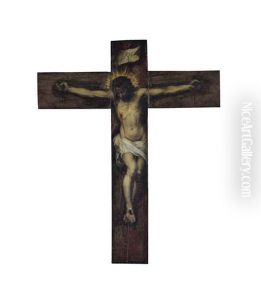 Le Christ En Croix by Bartolome Esteban Murillo