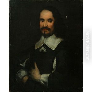 Portrait Of Gentleman, Said To Be Don Andres De Andrade Y La Cal by Bartolome Esteban Murillo