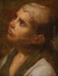 Knabenkopf by Bartolome Esteban Murillo
