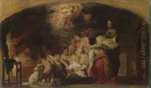 The Birth Of The Virgin by Bartolome Esteban Murillo