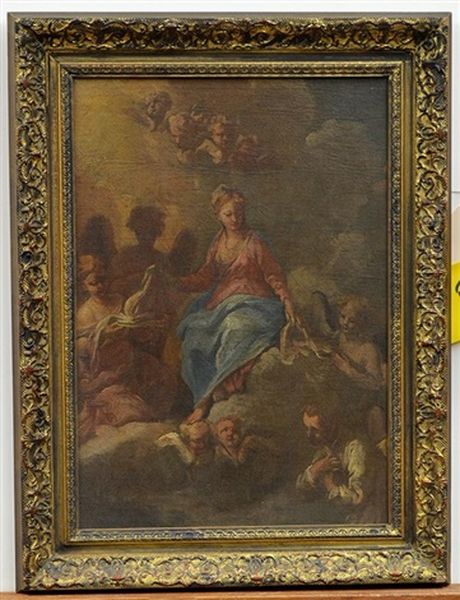 Allegorical Scene With The Virgin Mary - view 1