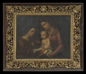 Mystical Betrothal Of St. Catherine by Bartolome Esteban Murillo