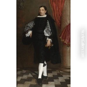 Portrait Of A Gentleman (a Member Of The Ostigliani Family ?) (collab. W/studio) by Bartolome Esteban Murillo