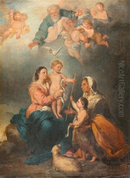Maria Mit Jesuskind Und Johannes Dem Knaben - view 1