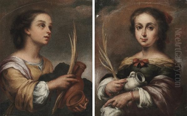 Saint Justa (+ Saint Rufina; Pair) - view 1