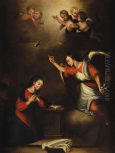 Verkundigung by Bartolome Esteban Murillo