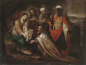The Adoration Of The Magi by Bartolome Esteban Murillo