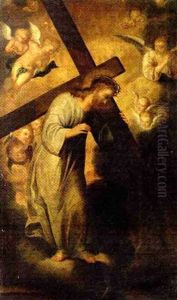 Christ On The Road To Calvary by Bartolome Esteban Murillo